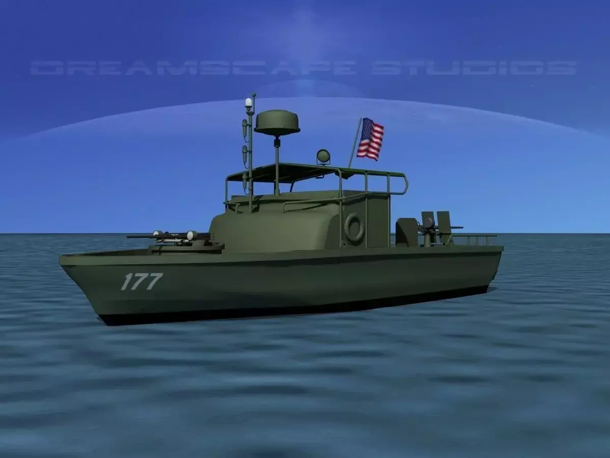 PBR Patrol Boat Riverine 3D model