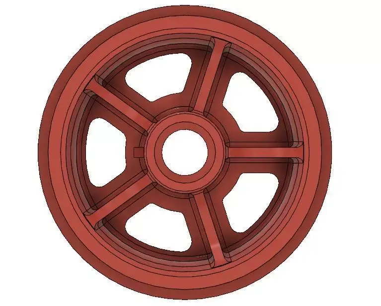 m4 sherman m3 lee roadwheel  3D print model