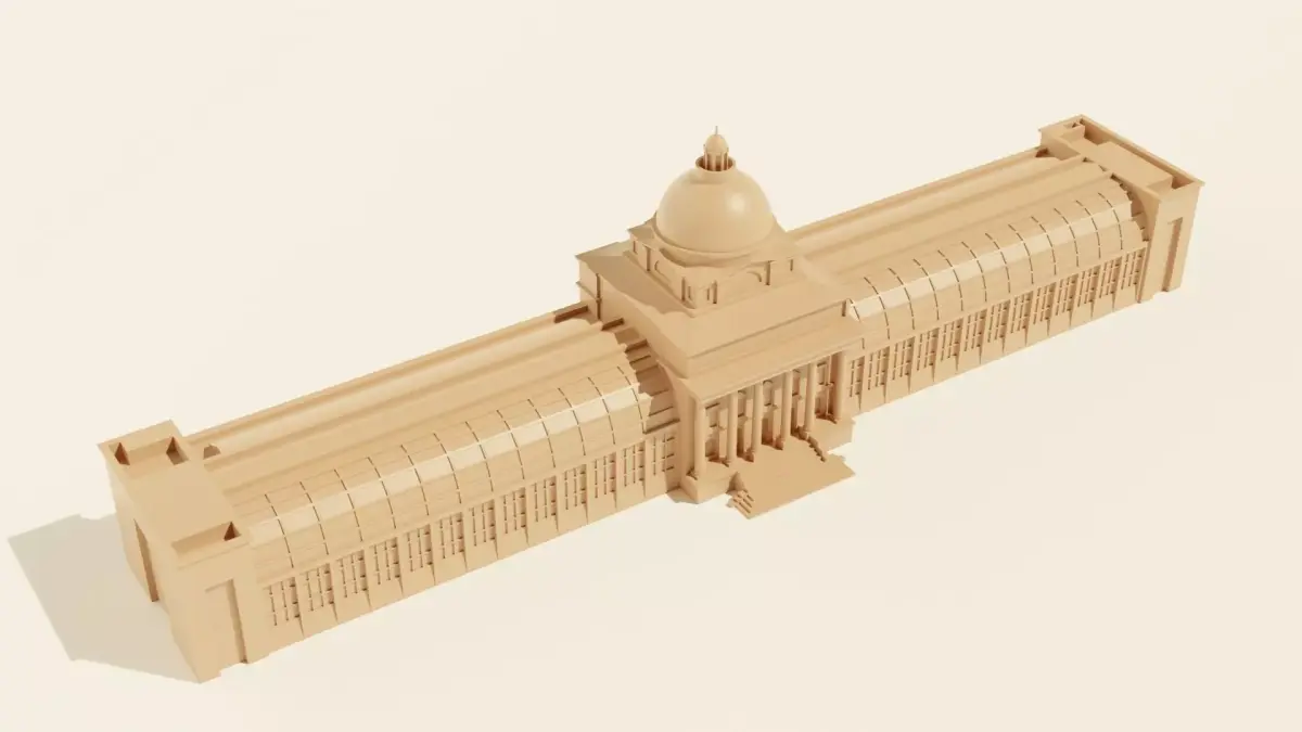 Bavarian State Chancellery 3D print model purchase