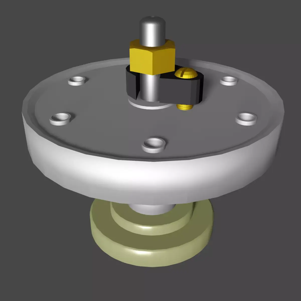 DRILL JIG Low-poly 3D model