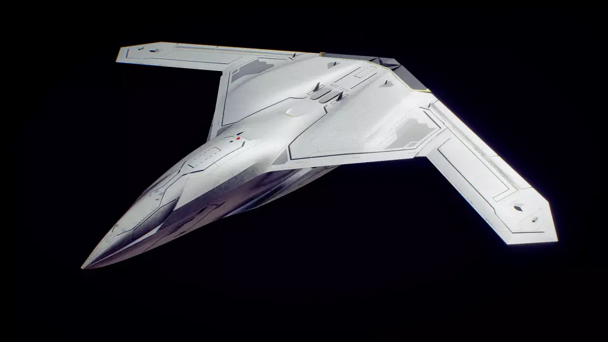Drone Low-poly 3D model 5