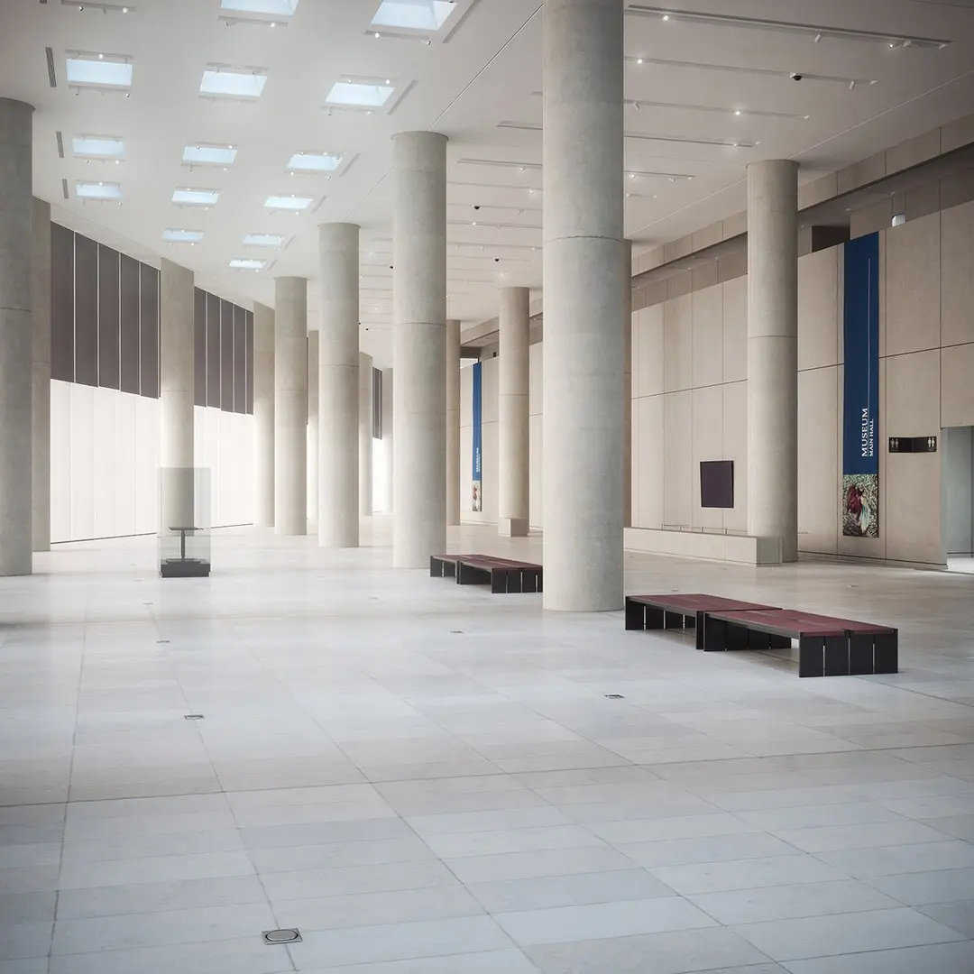 Modern Museum 3D model