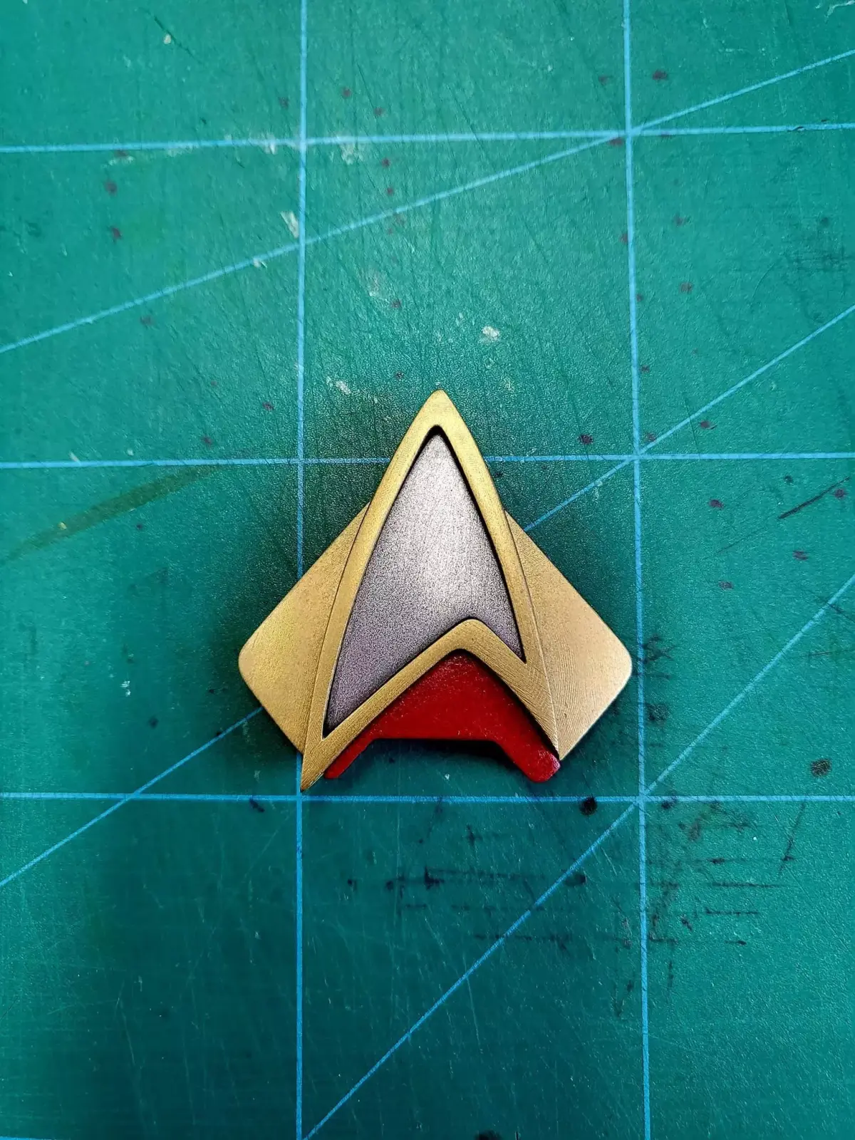 Star Trek Combadge 3D print model