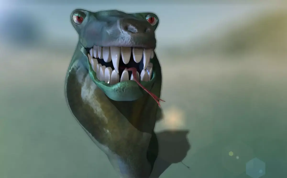 Snake - Lenny The Snake Free low-poly 3D model