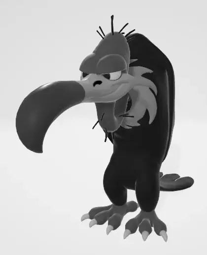 Vulture 3D model