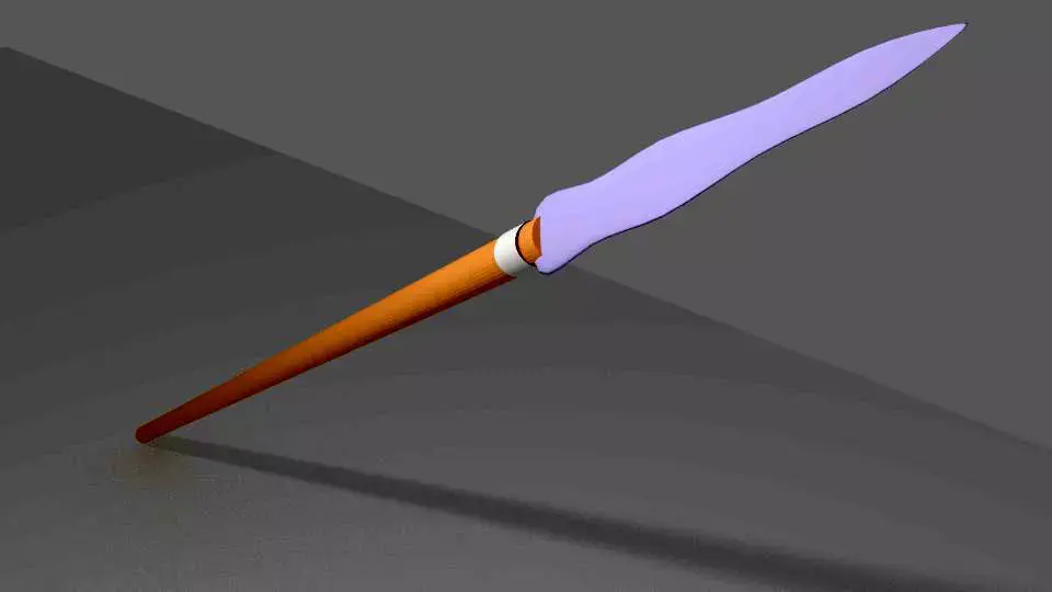 Tombak Spear 3D model