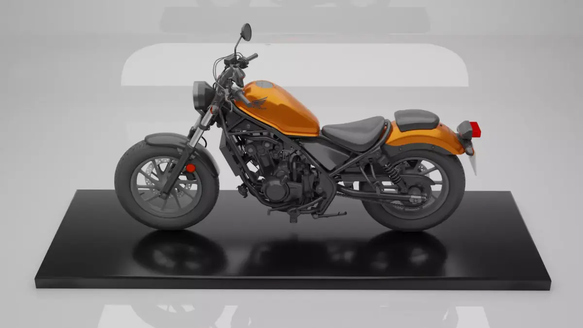 FanMade3d Honda CMX500 Rebel 3D model