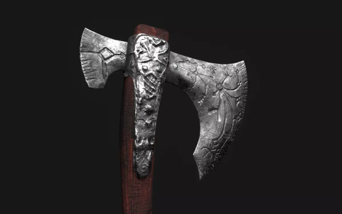 Leviathan Axe Model Low-poly 3D model