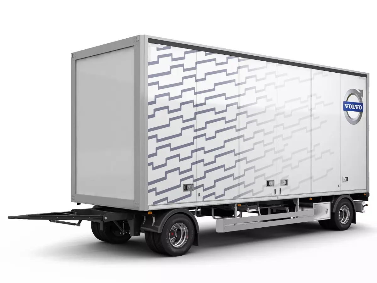 Box Trailer 3D model
