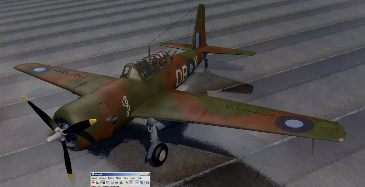 Vultee Vengeance Mk-1 - RAAF 3D model