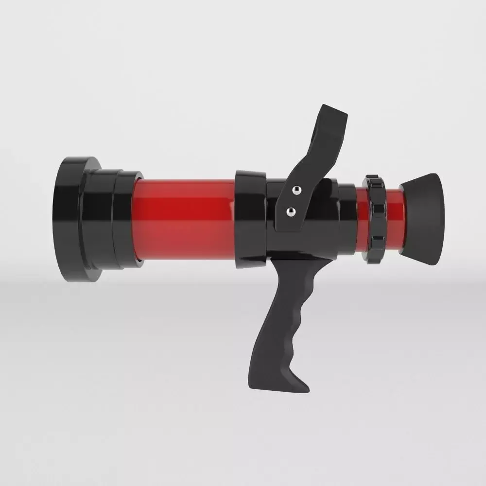 Fire Hose Nozzle 3D model