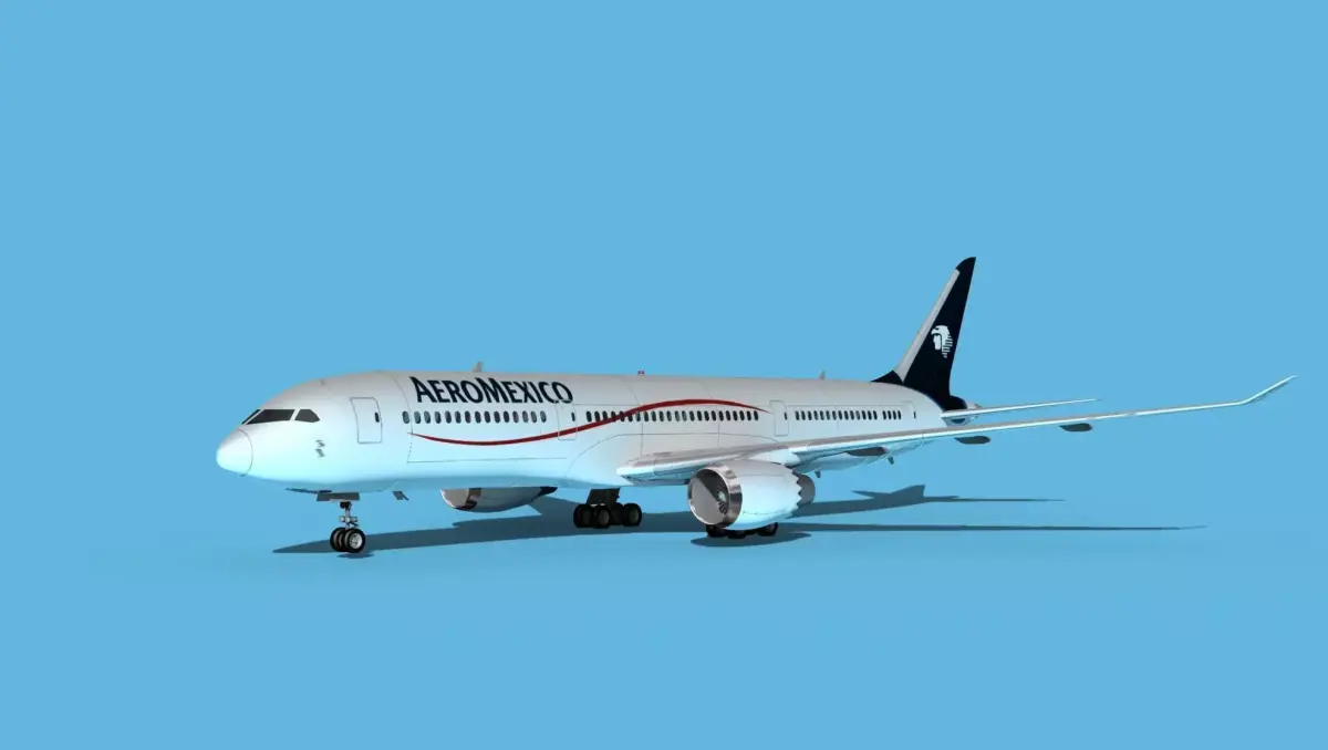 Boeing 787-9 Aero Mexico 1 3D model