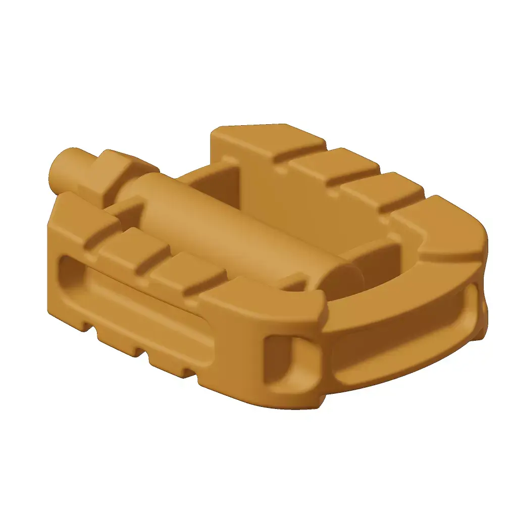 Plastic Sports Bike Pedal Toy 3D model