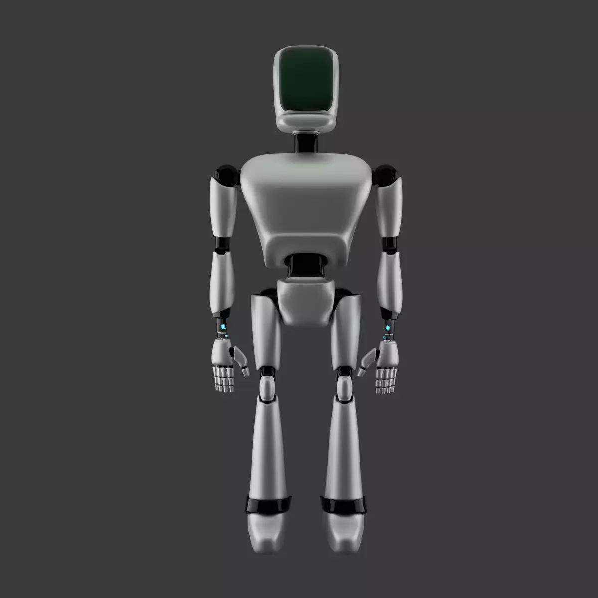 Robot  character innovation technology  Low-poly 3D model