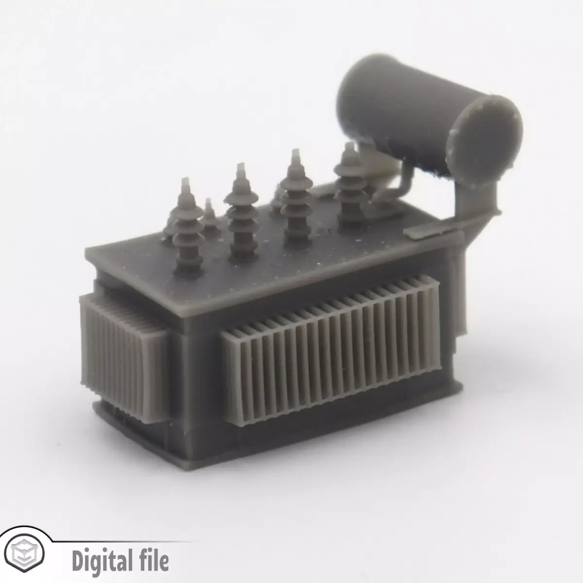 HO Scale Big electrical transformer station train model  3D print model purchase