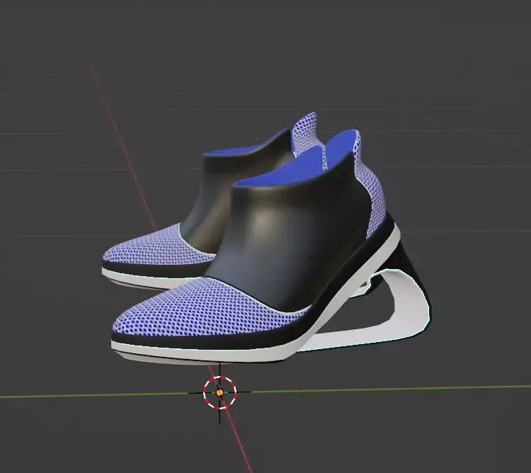 Sci Fi Shoes 3D model