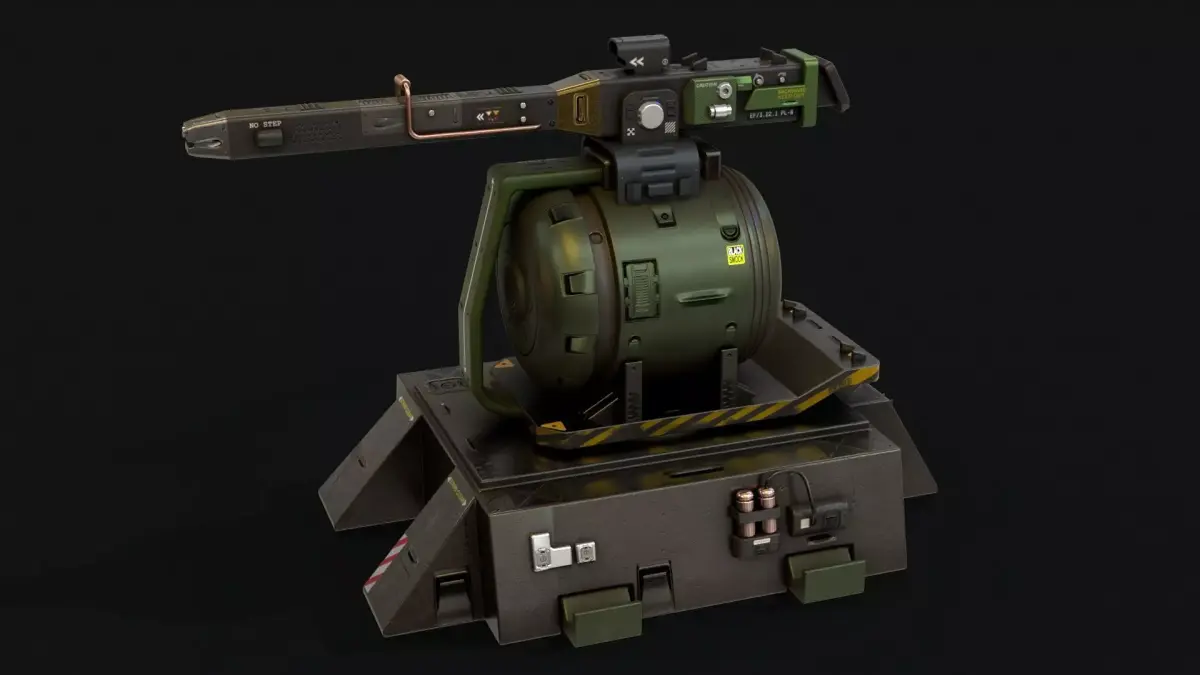 Sentry Turret 3D model