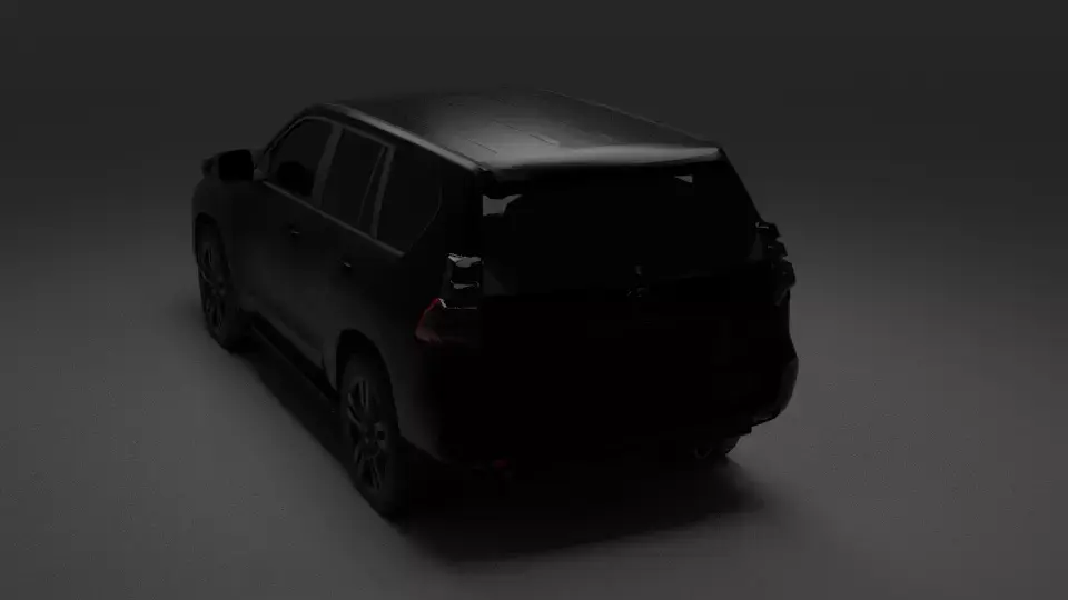 Toyota Land Cruiser Prado 3D model