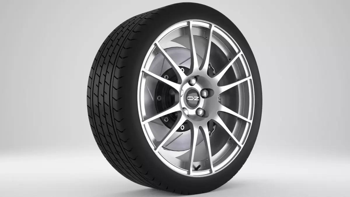 Oz Racing Ultraleggera Rim 3D model