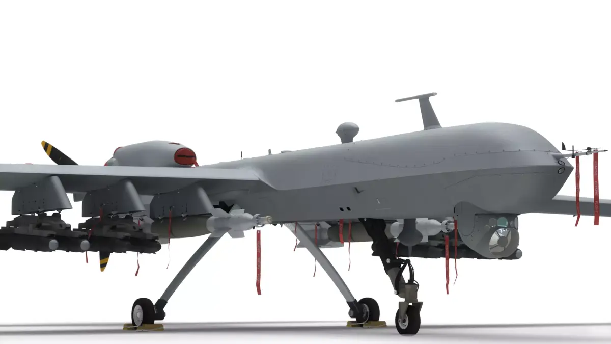 Generic Military Aircraft UAV Drone 3D model