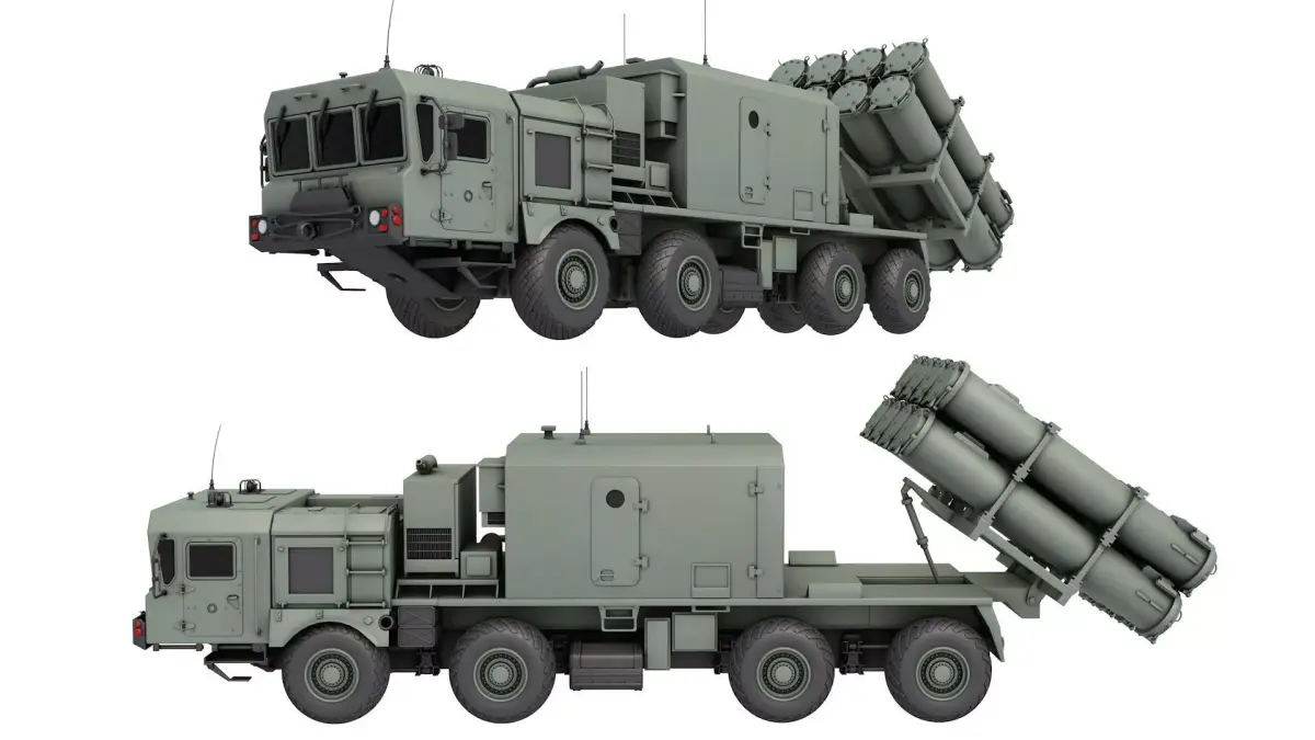 Bal-e Missile Launcher - SSC-6 Sennight - Bal-E 3K60 Bal 3D model