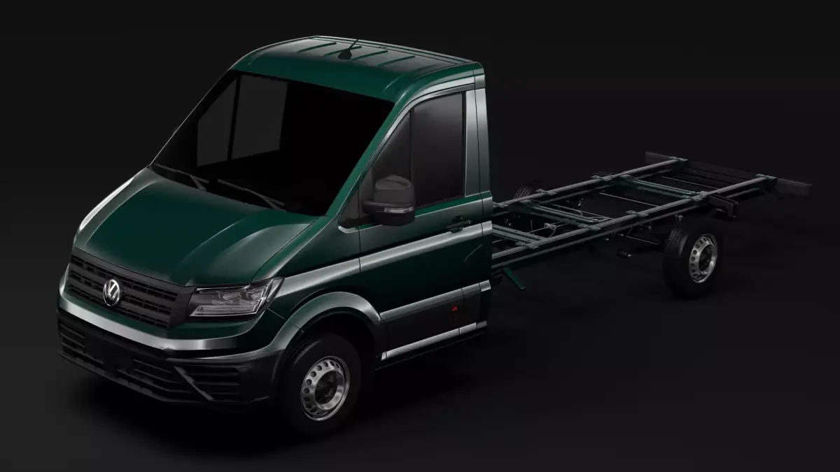 WV Crafter Chassi SingleCab L3 2017 3D model