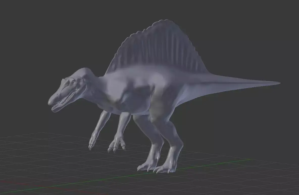 Jurassic Park III spinosaurus model  3D model