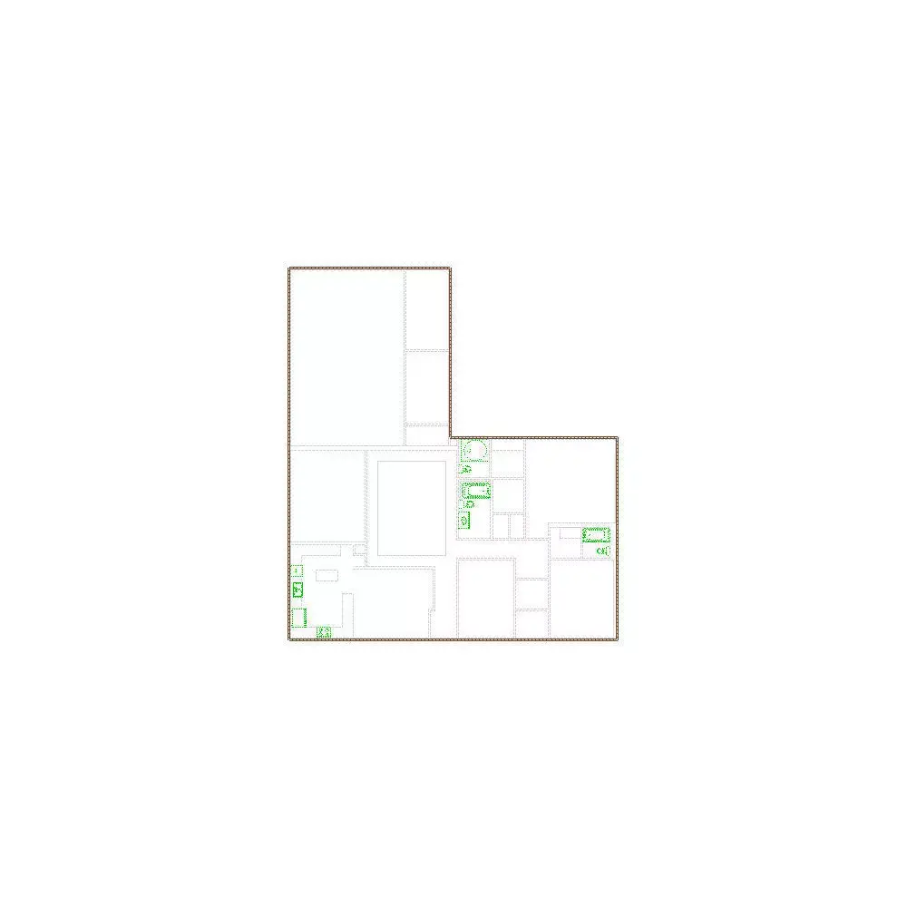 Simple Exterior Sketch by Interior - 2501-3000 SF - Xactimate 3D model