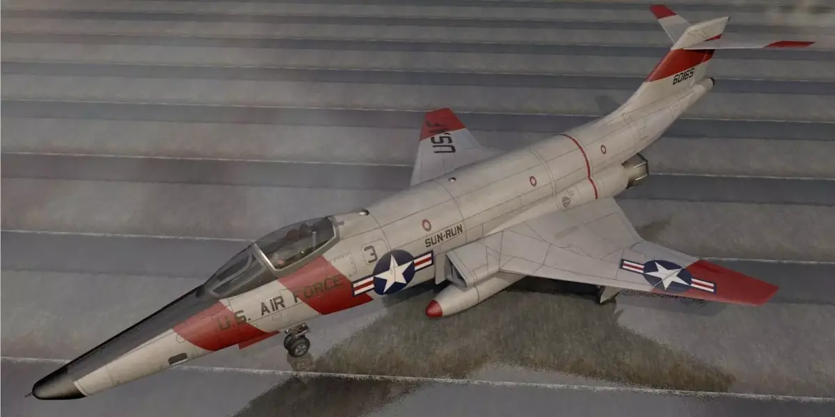 McDonnell RF-101C Voodoo 3D model