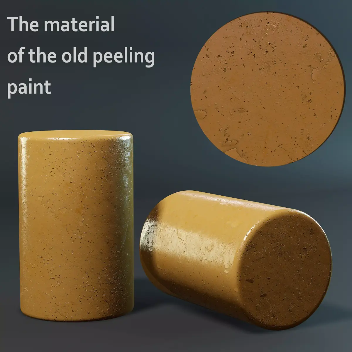 Material of the old peeling paint Texture