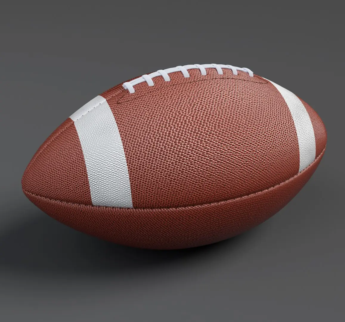 American football Ball 3D model 3