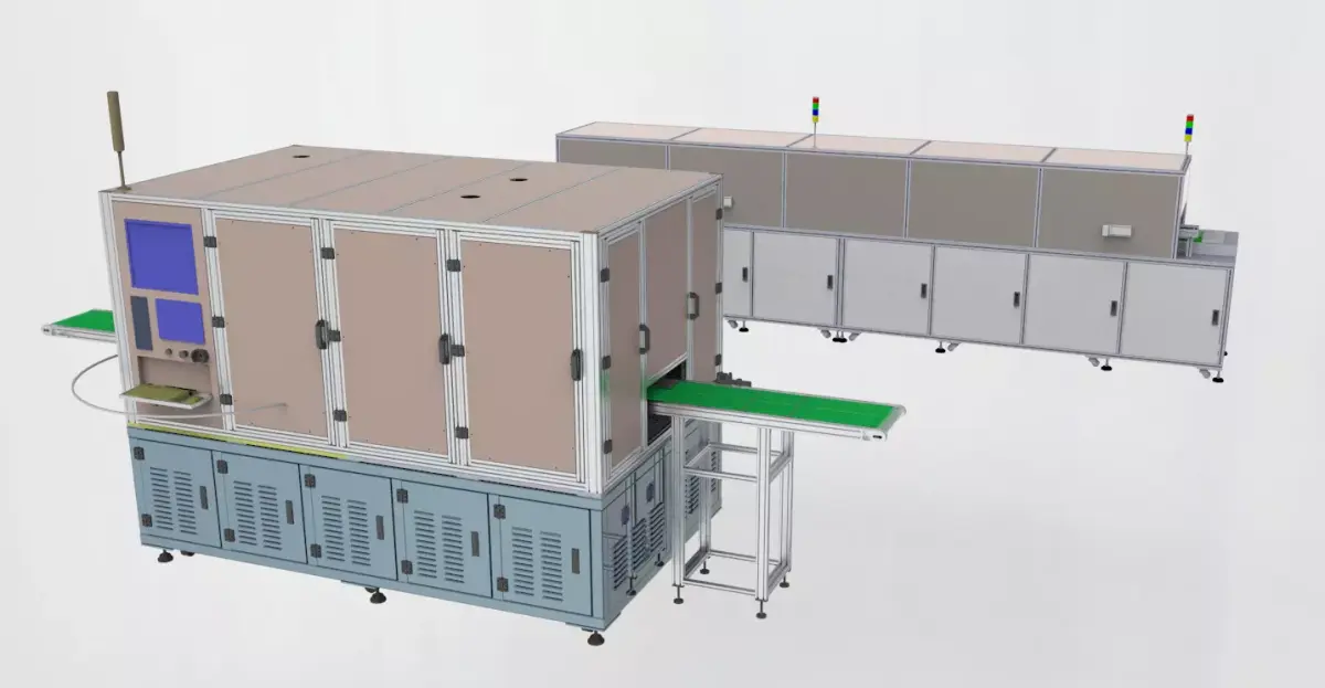 Dispensing and curing all-in-one machine 3D model