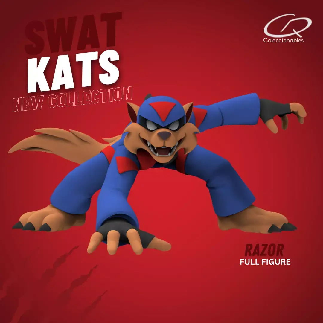 Swat Kats figures - Razor 3D print model