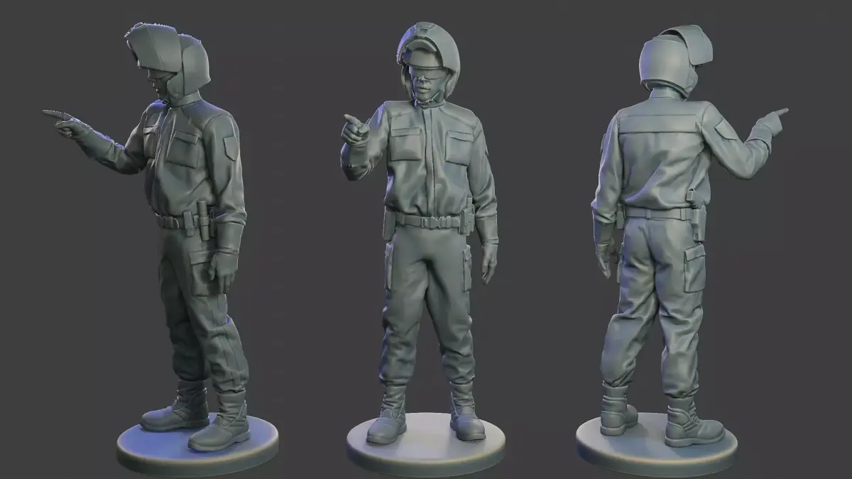 Honda ST 1300 police HSTP1 004 3D print model