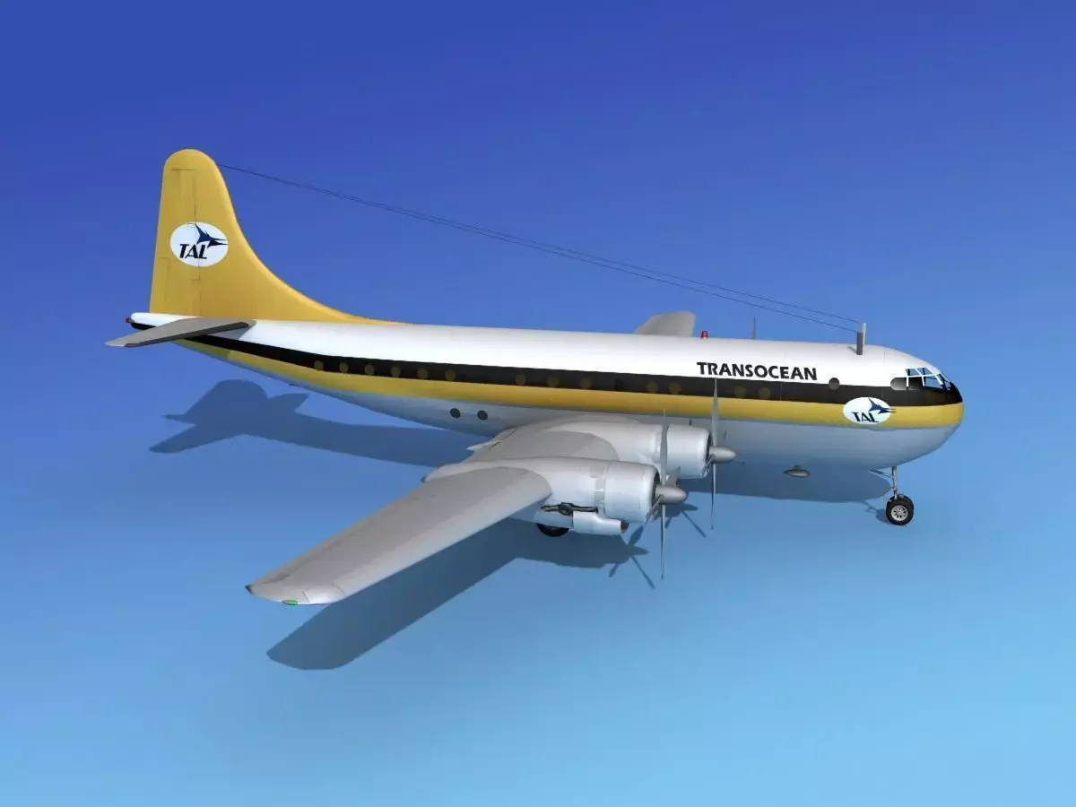 Boeing 377 Transocean 3D model