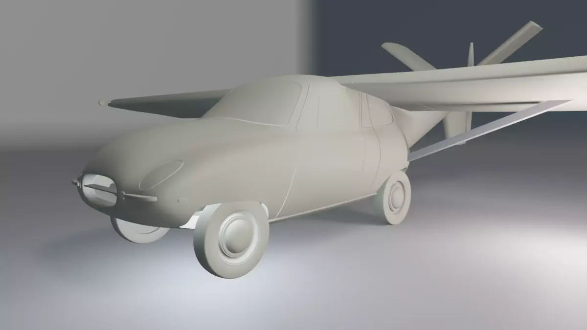 Aerocar III 3D Printable Model 3D print model