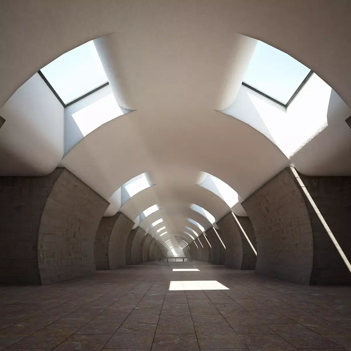Corridor 02 3D model