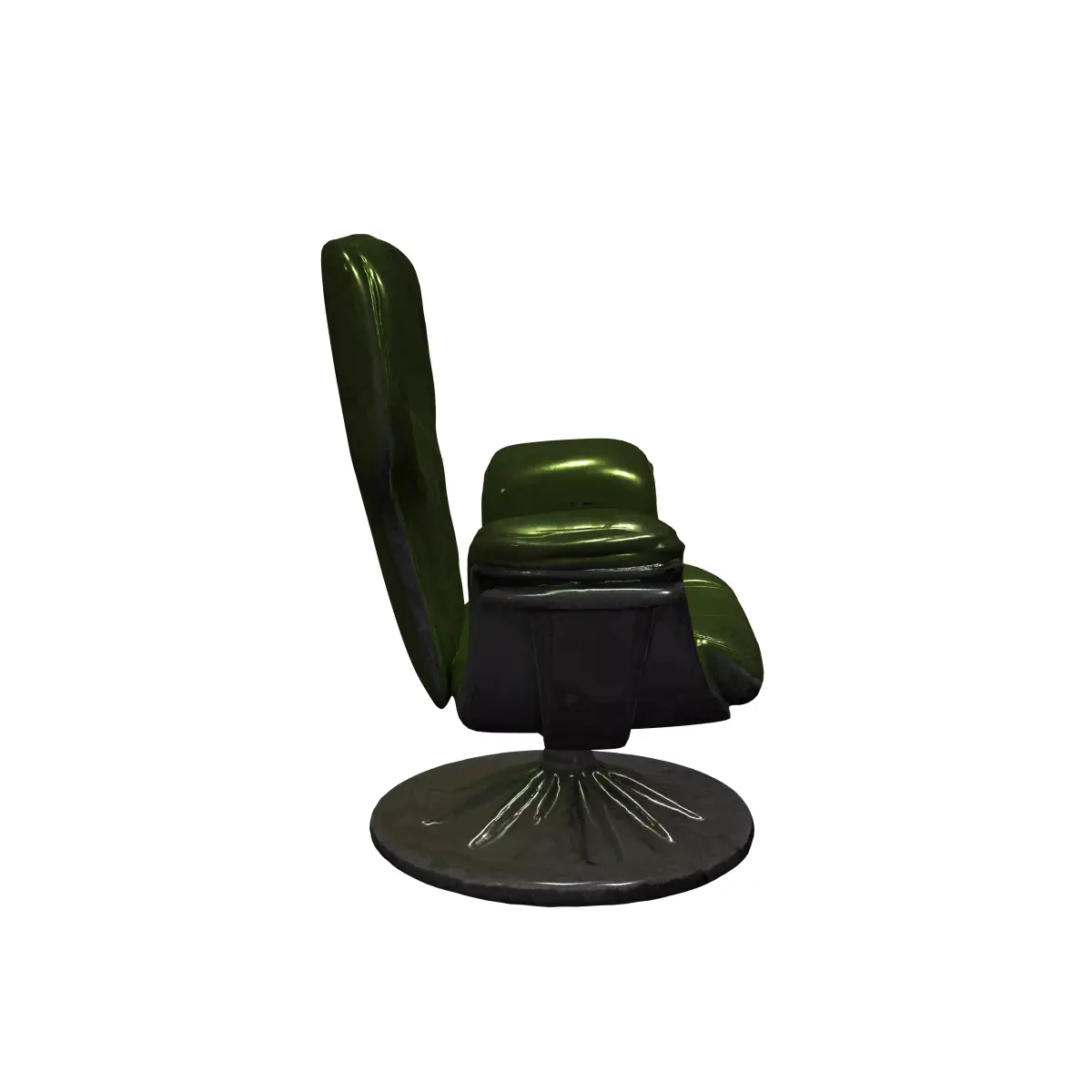 retro scifi chair 3D model
