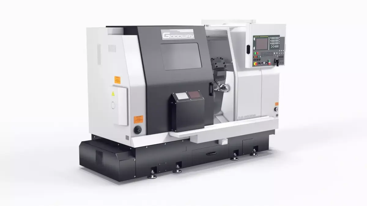 lathe turret machine GOODWAY GS-260MS Koordinate cnc 3D model