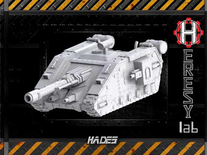 Heresylab - Hades Tank 3D print model