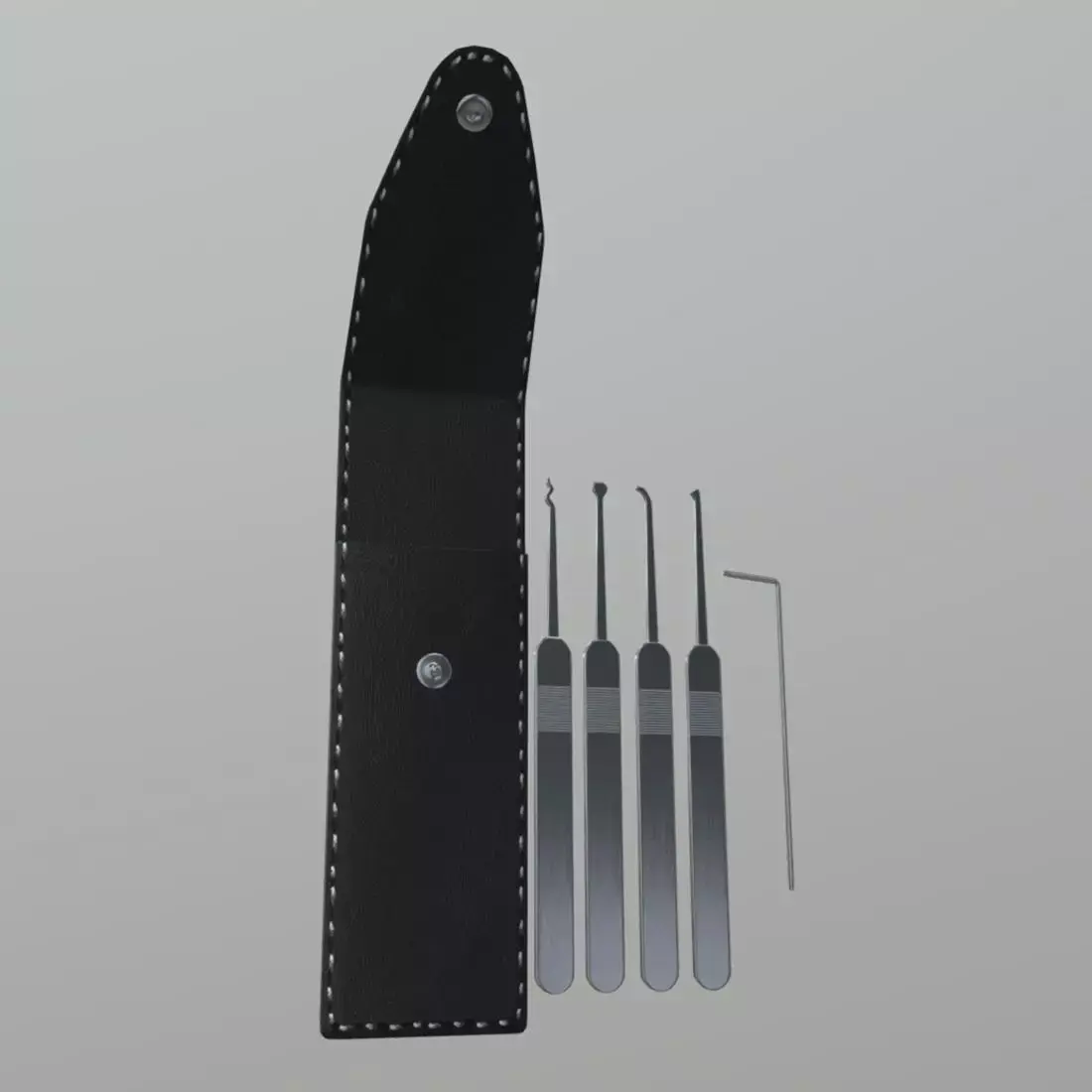 Lock Pick Low-poly 3D model