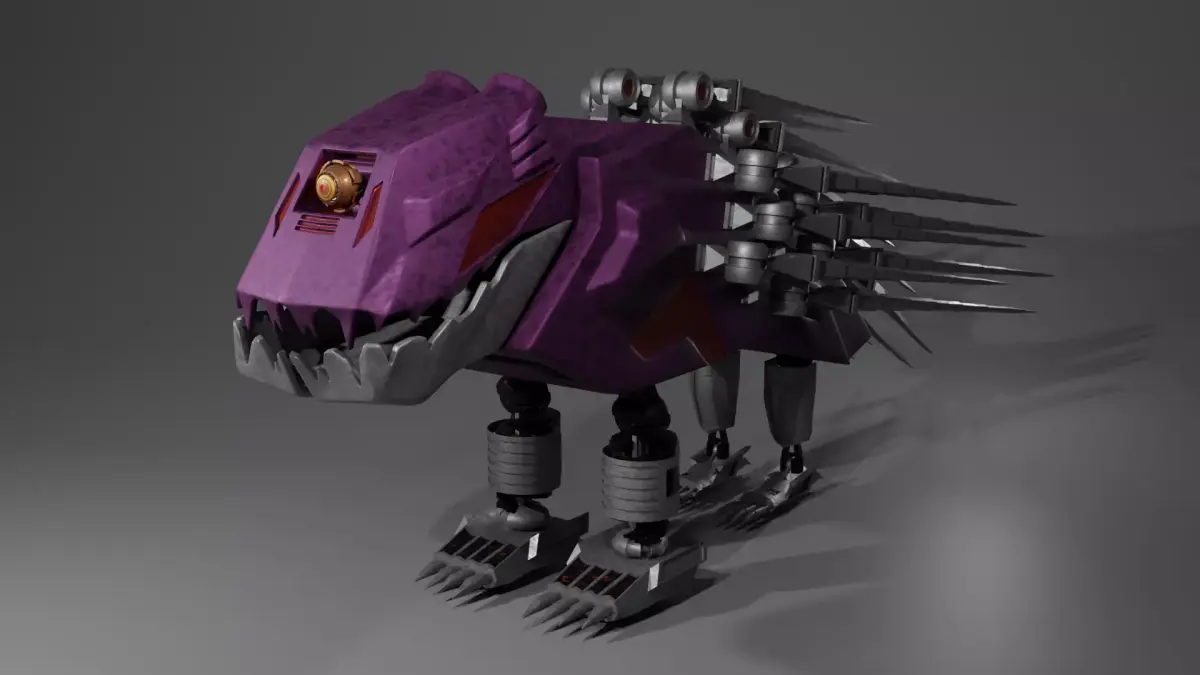 Robot Porcupine 3D model