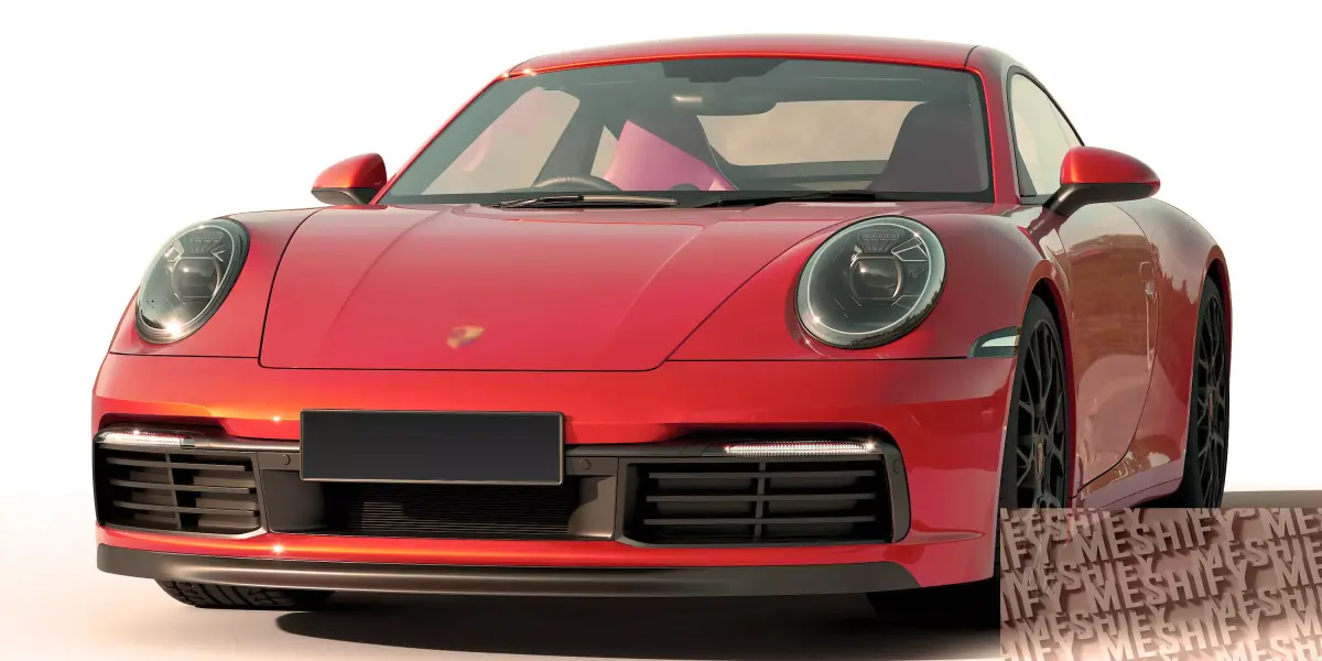 Luxury Sports Coupe 3D model