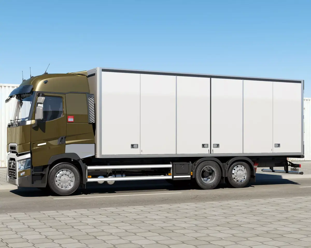 Renault T Range 6X2 Chassis 3D model