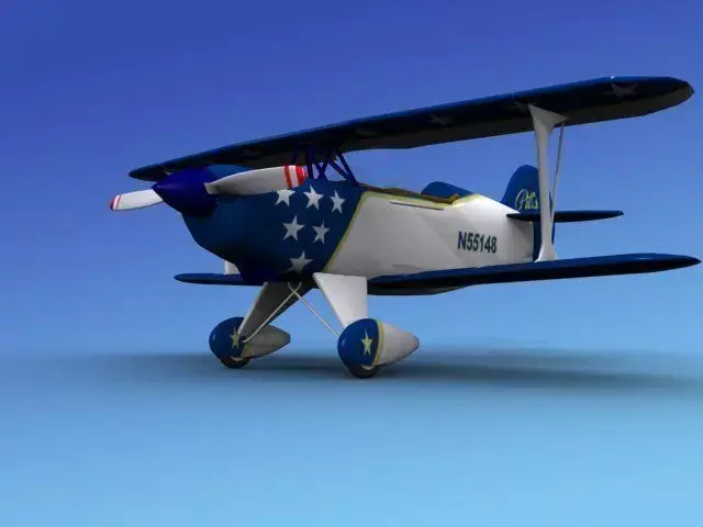 Pitts Special 3D model 7