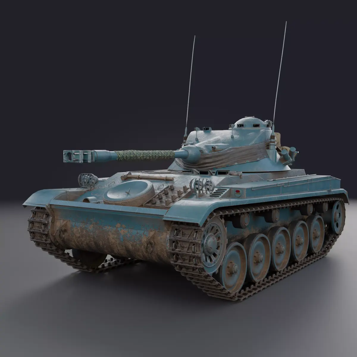 AMX-13 FL11 PBR Model 3D model