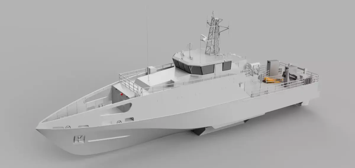 RC Austal Guardian class offshore patrol boat 3D print model