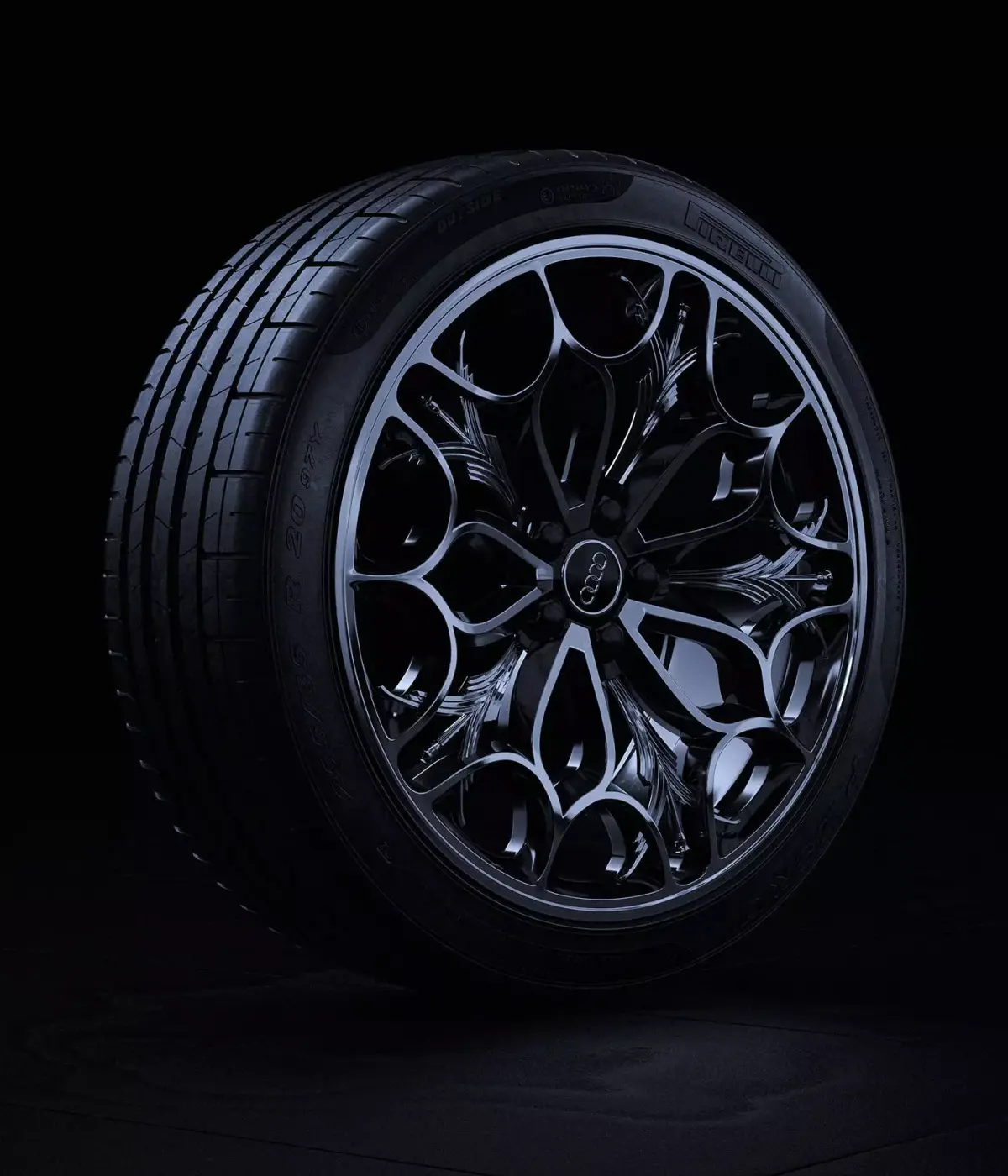 Audi R8 Rim Final Fantasy XV Edition Real World Size 3D model