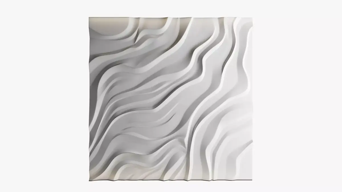 wave wall 4 3D model