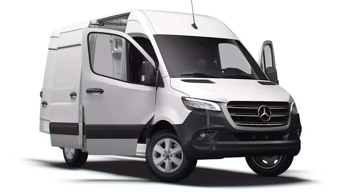 Mercedes Benz Sprinter L1H2 FWD HQ Interior 2025 3D model